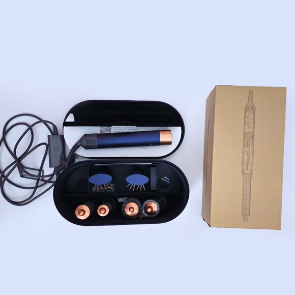 RARE Dyson Airwrap Multi-Styler and Dryer Complete Long (Prussian Blue/Copper) - Picture 2 of 3